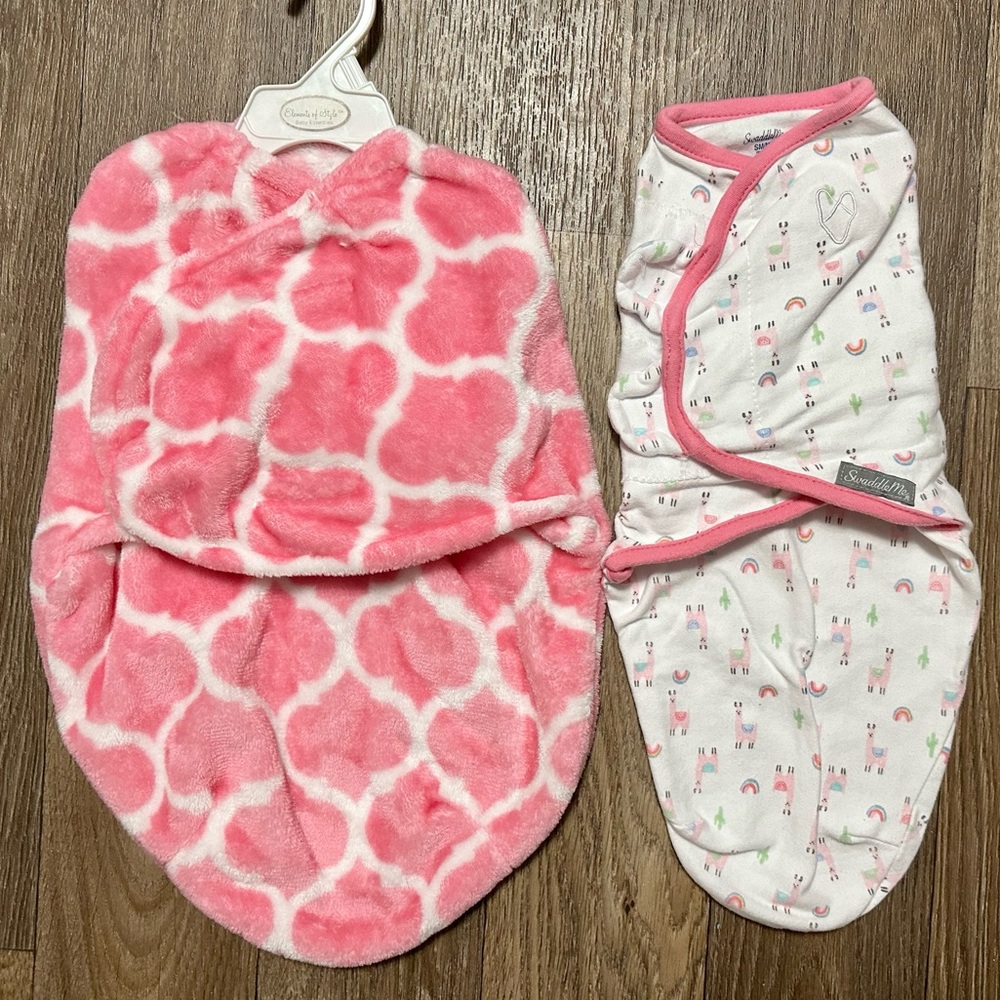 Baby Girl Swaddles size small